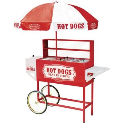 Hot Dog Cart.