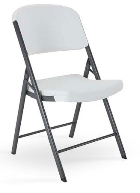 Deluxe Contoured Folding Chair for $2.00 each.